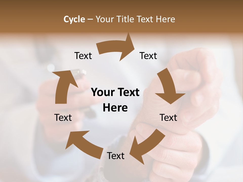 Cut Snow House PowerPoint Template