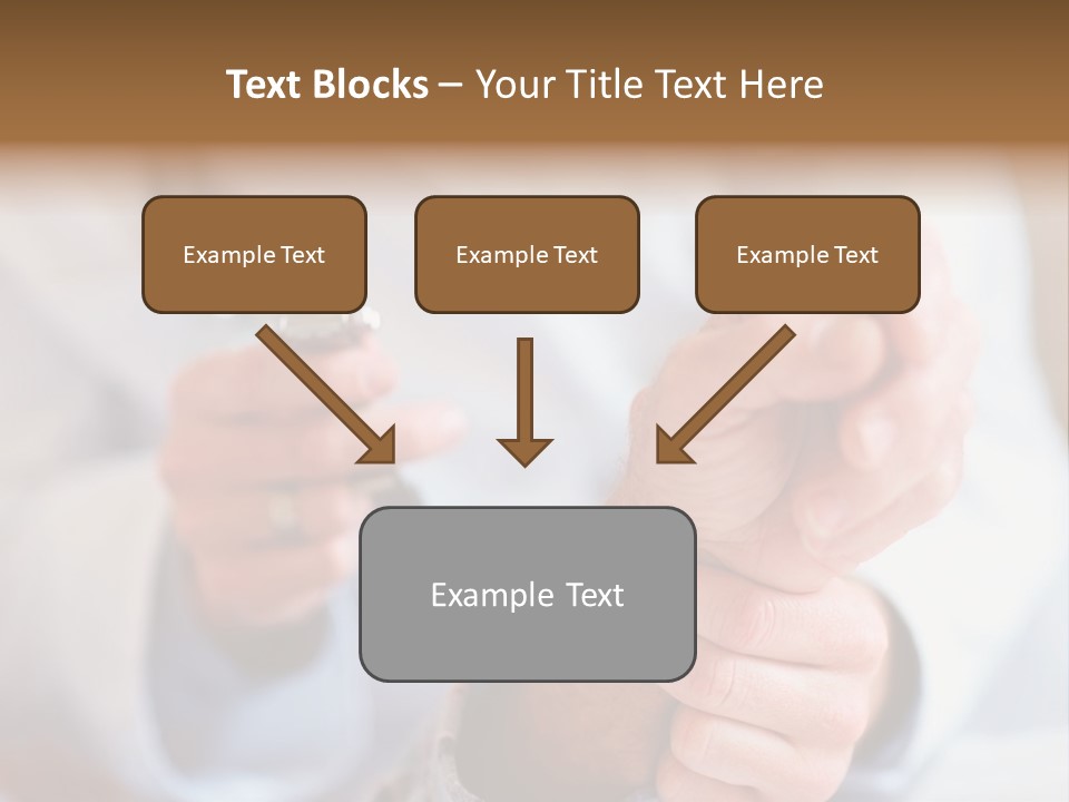 Cut Snow House PowerPoint Template