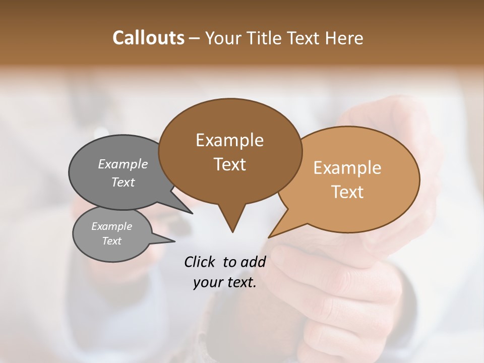 Cut Snow House PowerPoint Template