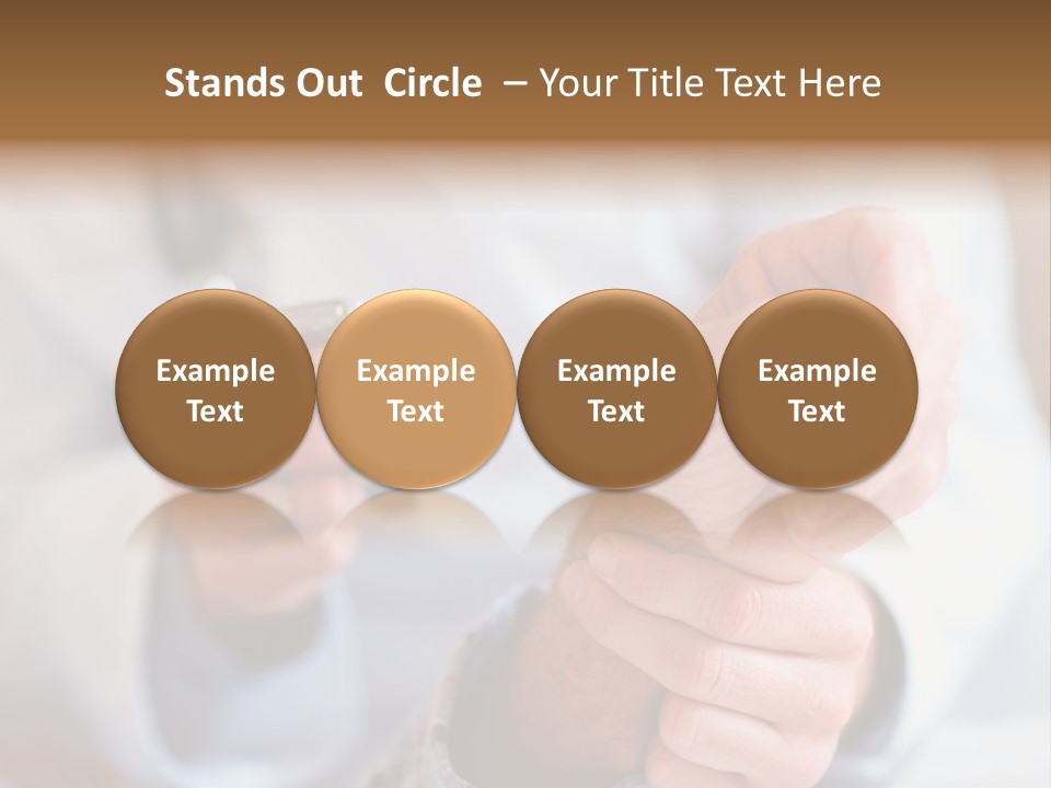 Cut Snow House PowerPoint Template