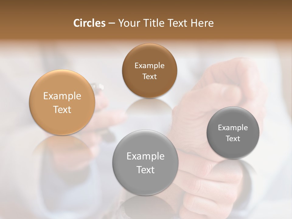 Cut Snow House PowerPoint Template