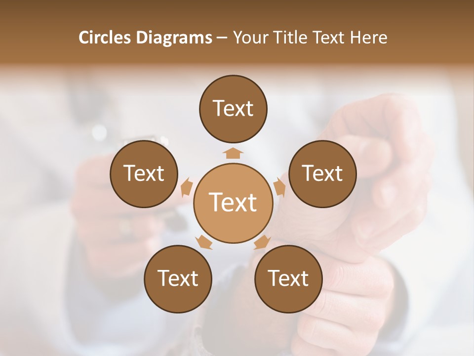 Cut Snow House PowerPoint Template