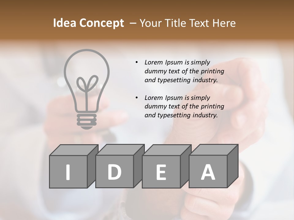 Cut Snow House PowerPoint Template