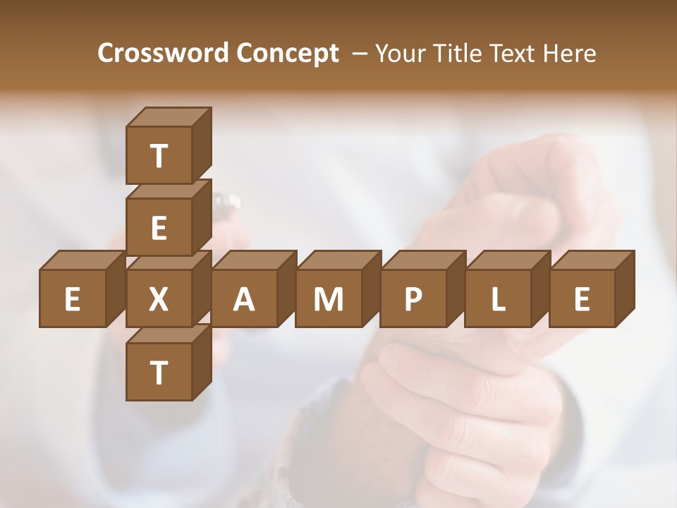 Cut Snow House PowerPoint Template