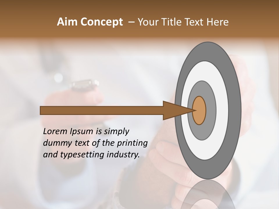 Cut Snow House PowerPoint Template