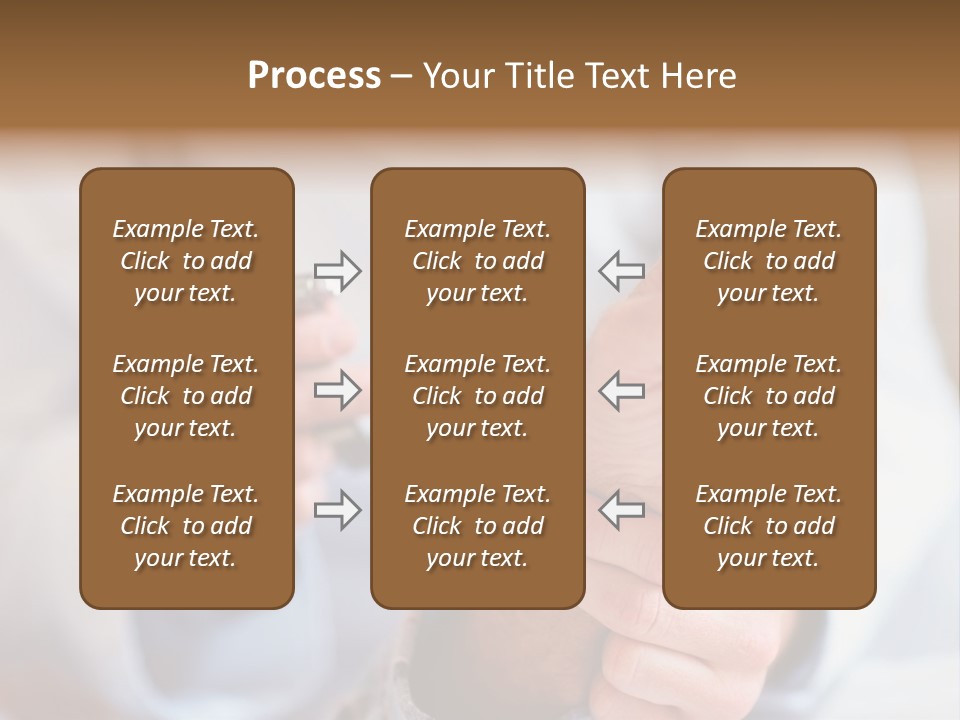 Cut Snow House PowerPoint Template