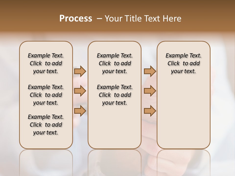 Cut Snow House PowerPoint Template