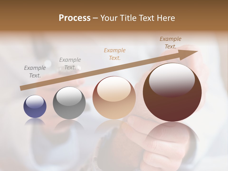 Cut Snow House PowerPoint Template