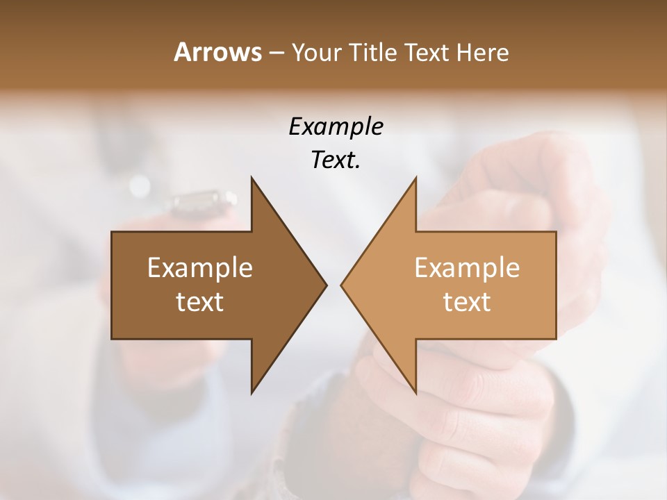 Cut Snow House PowerPoint Template