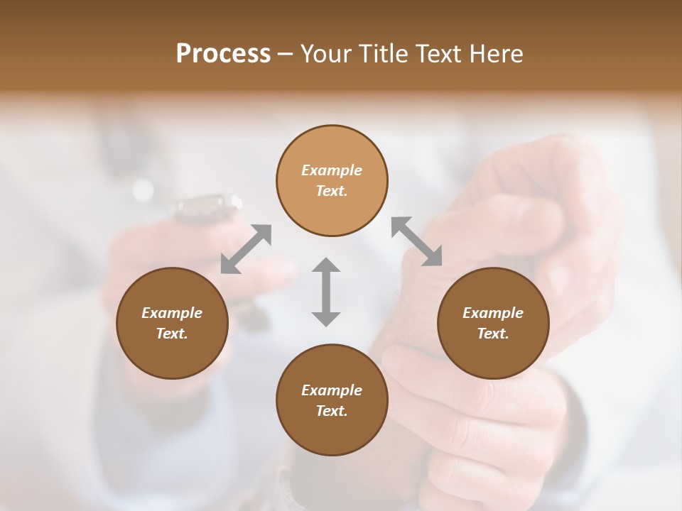 Cut Snow House PowerPoint Template