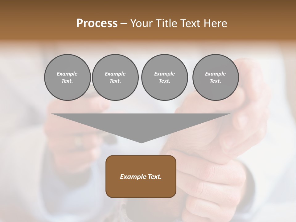 Cut Snow House PowerPoint Template