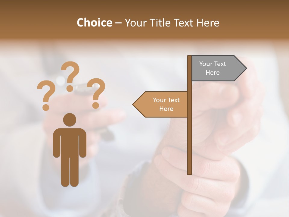 Cut Snow House PowerPoint Template