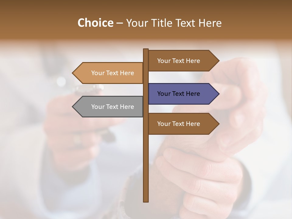 Cut Snow House PowerPoint Template