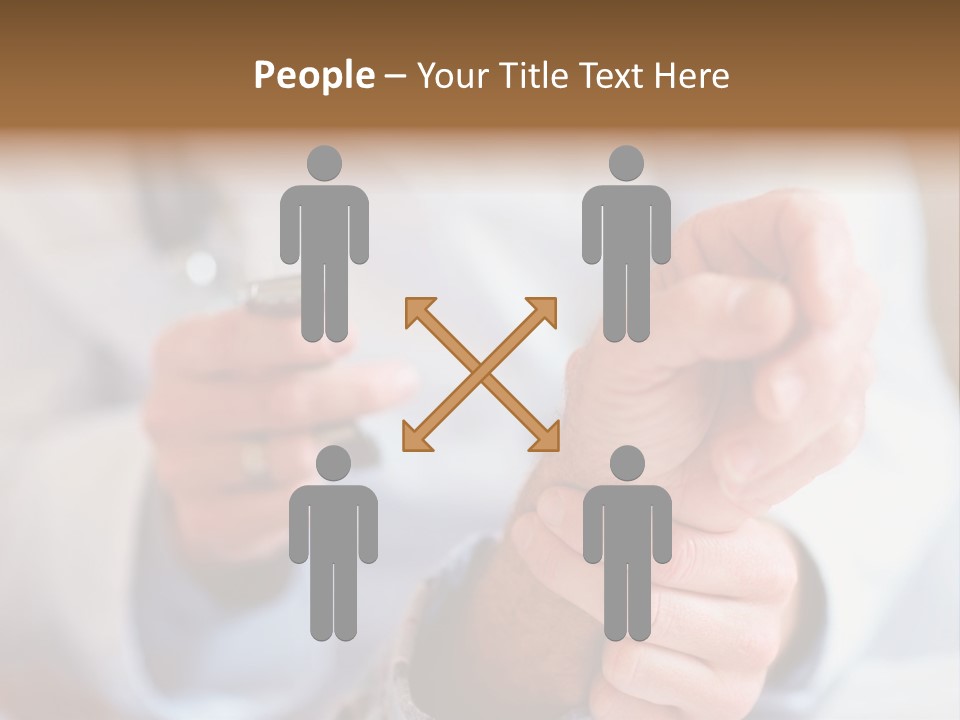 Cut Snow House PowerPoint Template