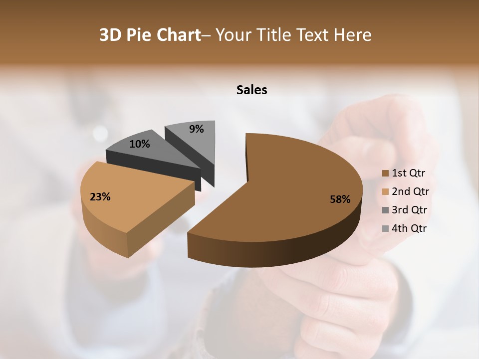 Cut Snow House PowerPoint Template
