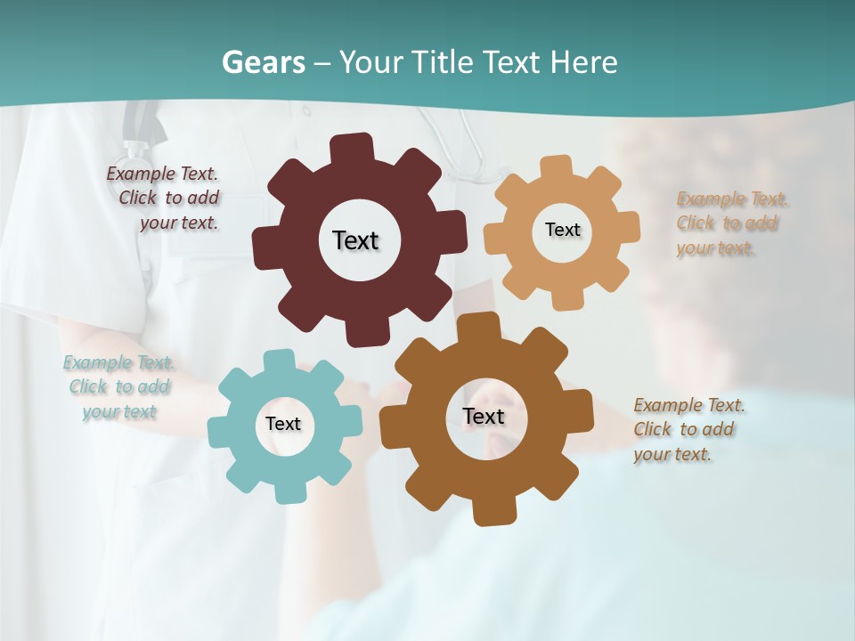 Mature Pour Male PowerPoint Template