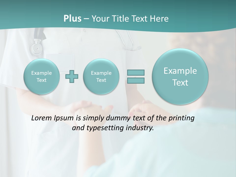 Mature Pour Male PowerPoint Template