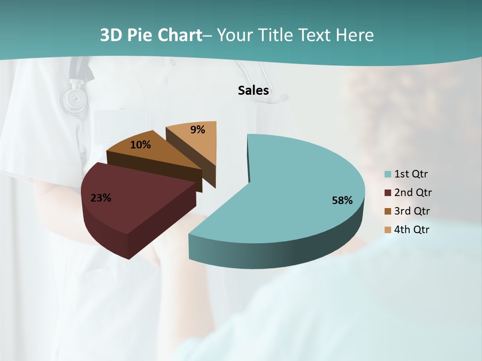 Mature Pour Male PowerPoint Template