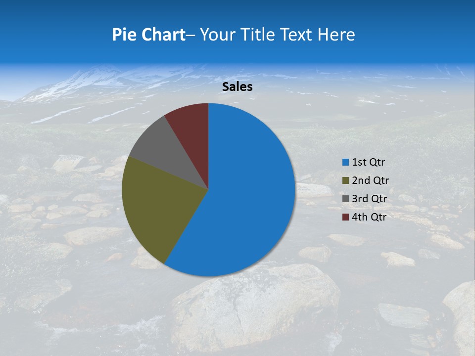 North Sweden Hill PowerPoint Template