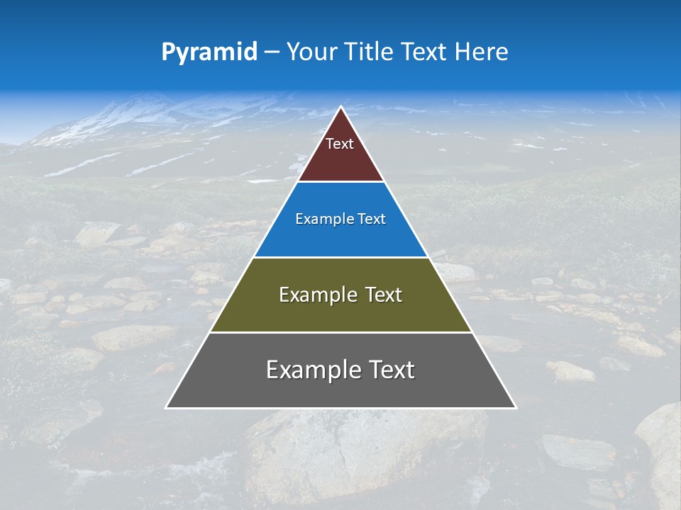 North Sweden Hill PowerPoint Template