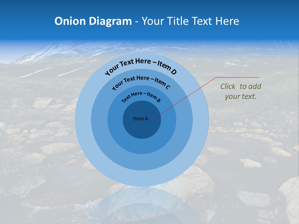 North Sweden Hill PowerPoint Template