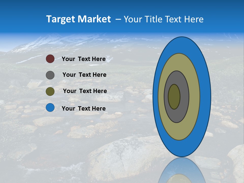 North Sweden Hill PowerPoint Template