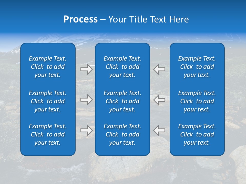 North Sweden Hill PowerPoint Template