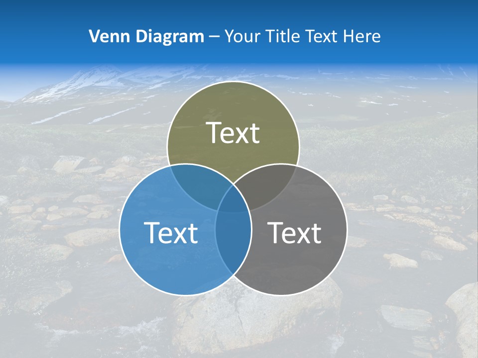 North Sweden Hill PowerPoint Template
