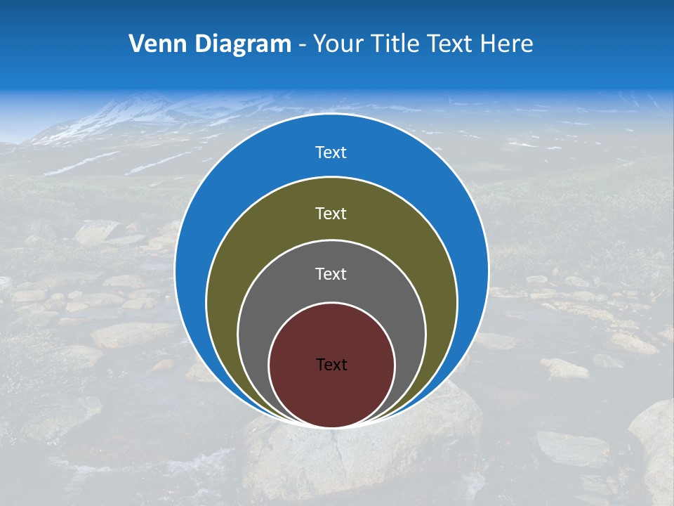 North Sweden Hill PowerPoint Template