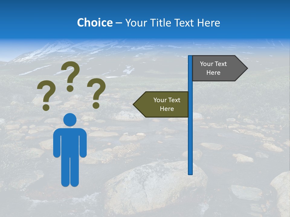 North Sweden Hill PowerPoint Template