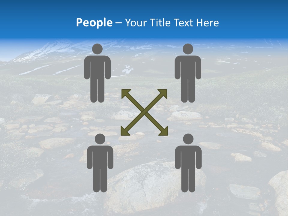 North Sweden Hill PowerPoint Template