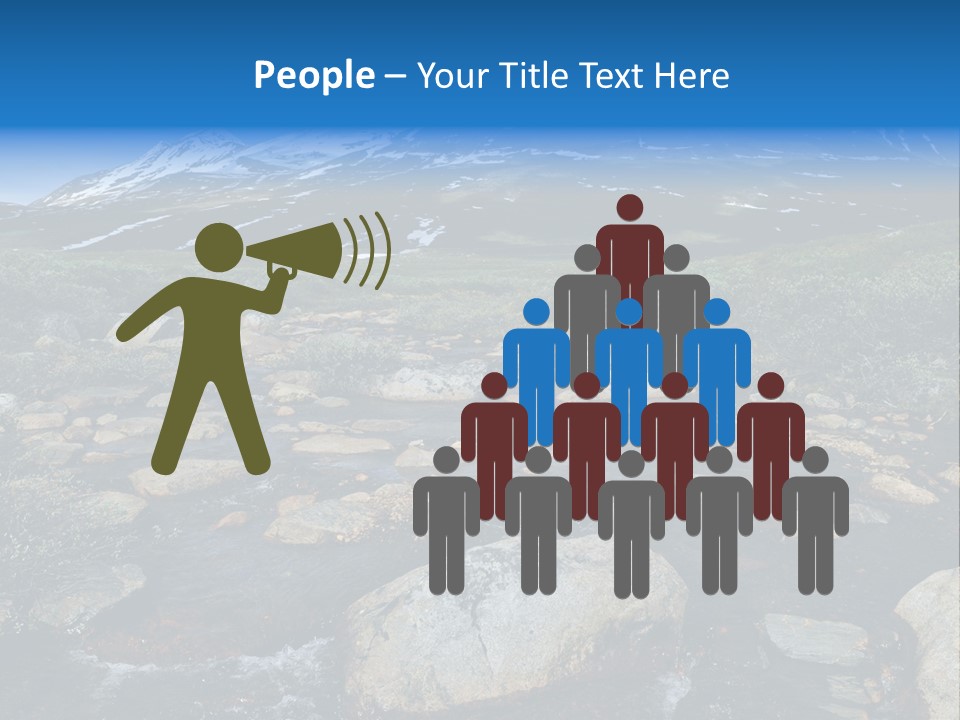 North Sweden Hill PowerPoint Template