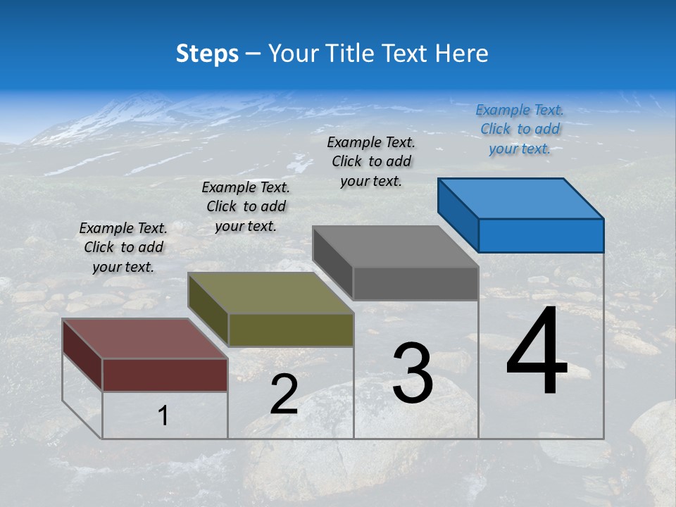 North Sweden Hill PowerPoint Template