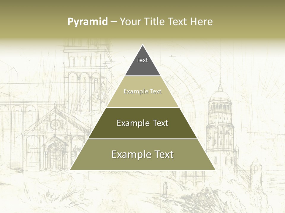 Line Picture Art PowerPoint Template