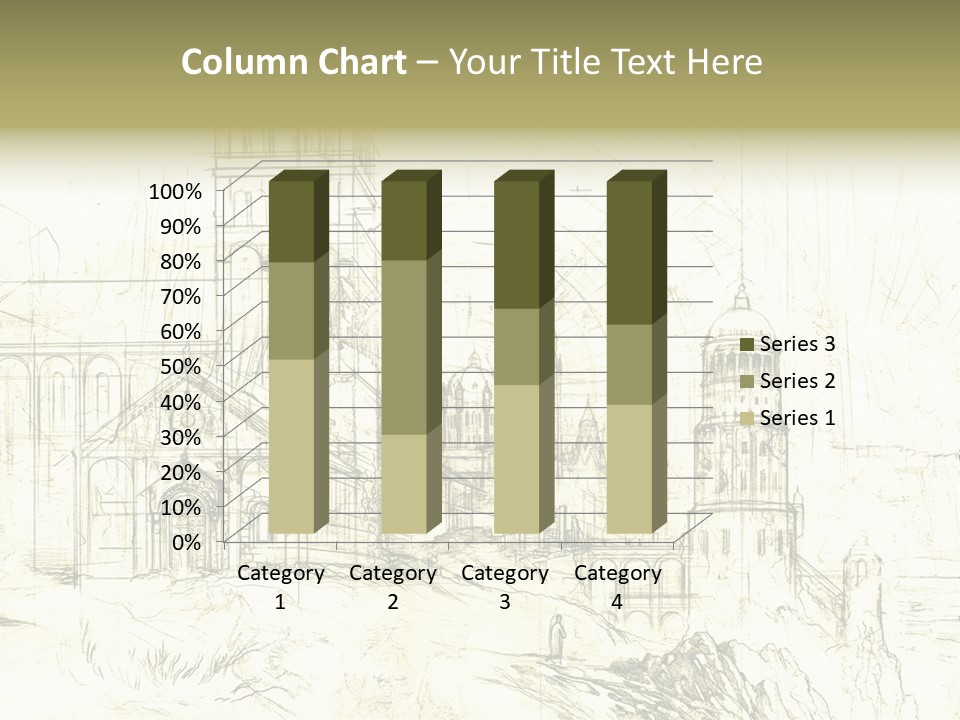 Line Picture Art PowerPoint Template