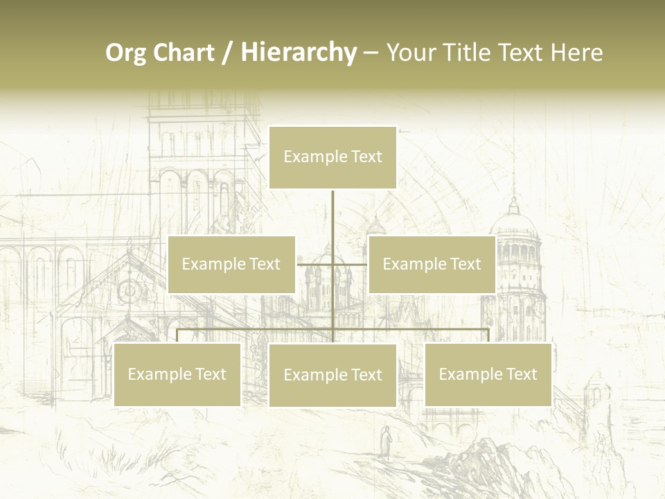 Line Picture Art PowerPoint Template