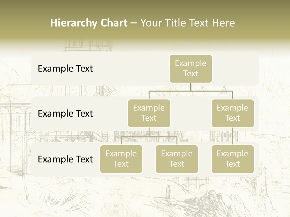 Line Picture Art PowerPoint Template