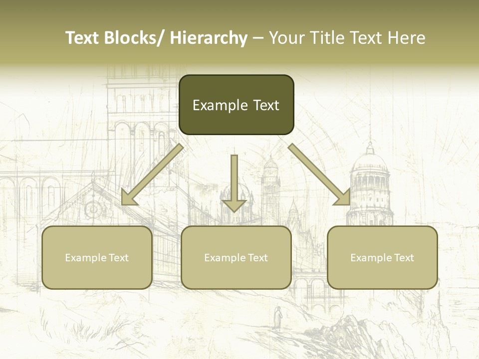 Line Picture Art PowerPoint Template