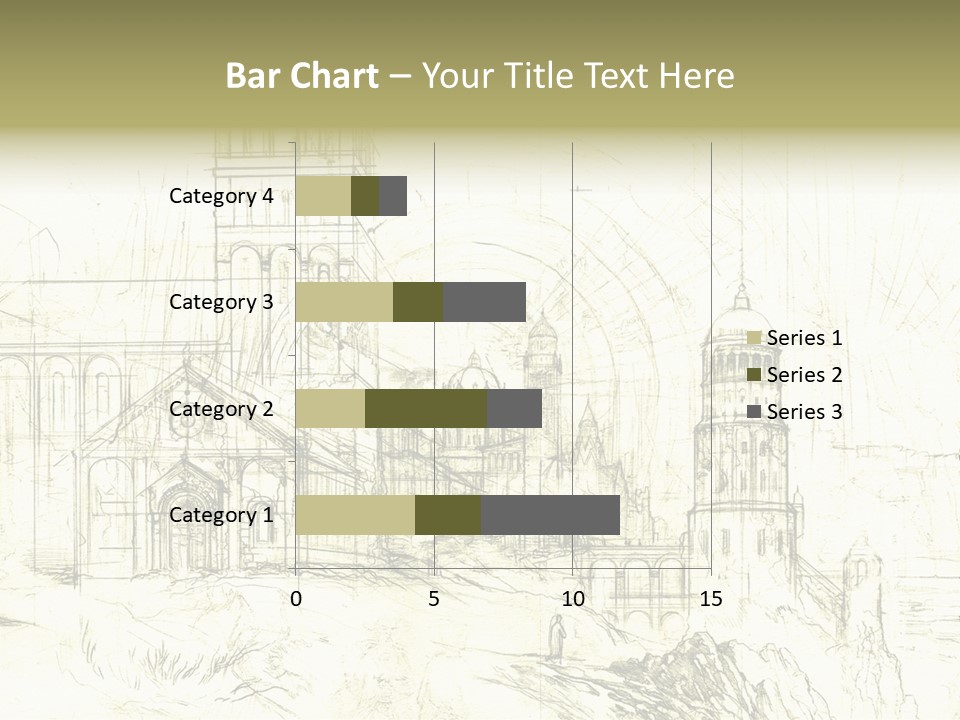 Line Picture Art PowerPoint Template
