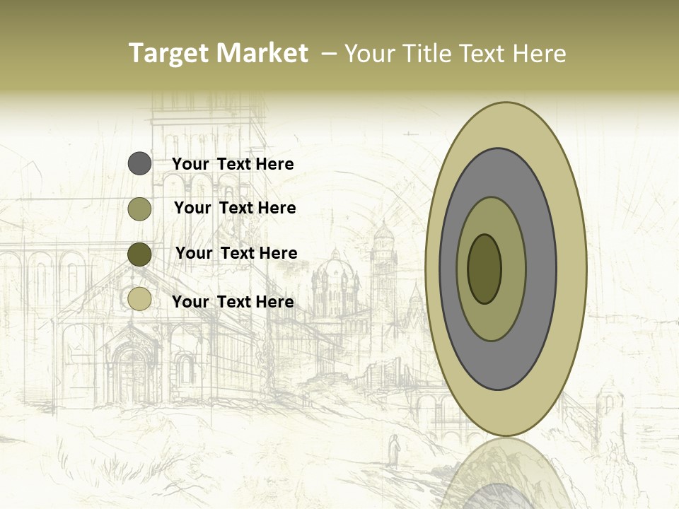 Line Picture Art PowerPoint Template