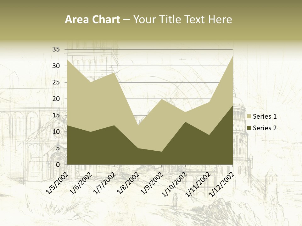 Line Picture Art PowerPoint Template