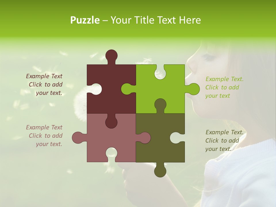 People Sweet Beautiful PowerPoint Template