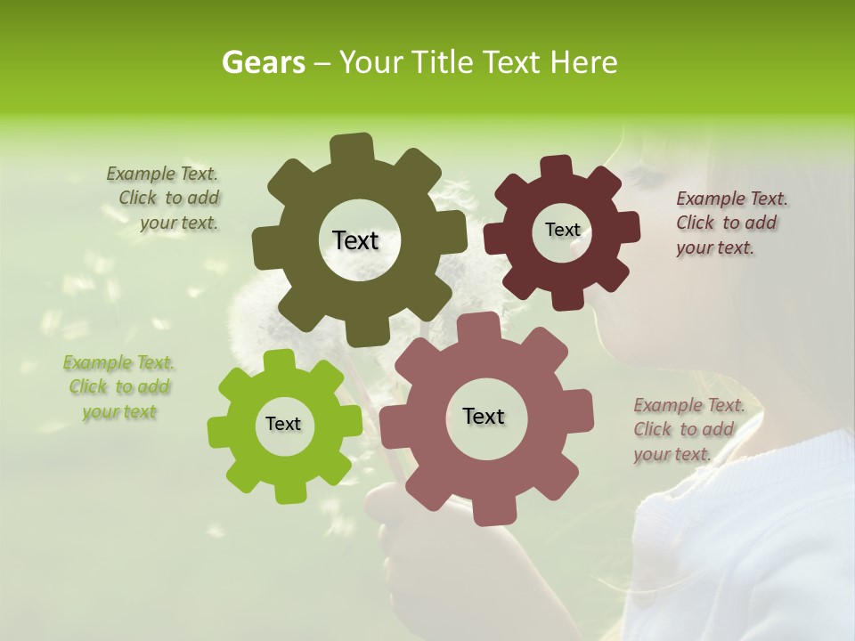 People Sweet Beautiful PowerPoint Template