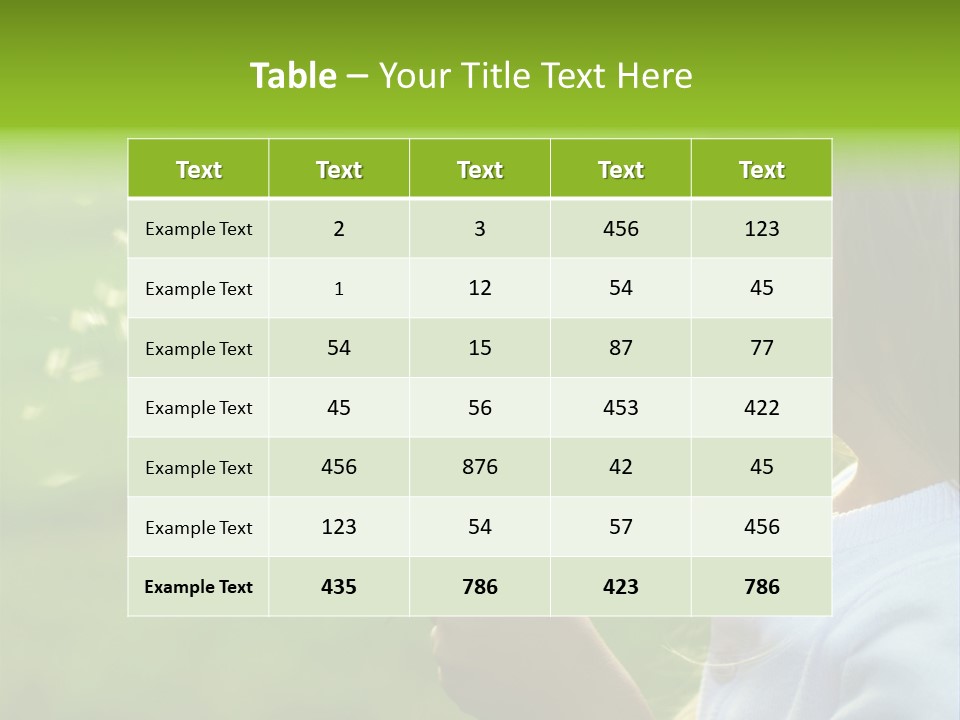 People Sweet Beautiful PowerPoint Template
