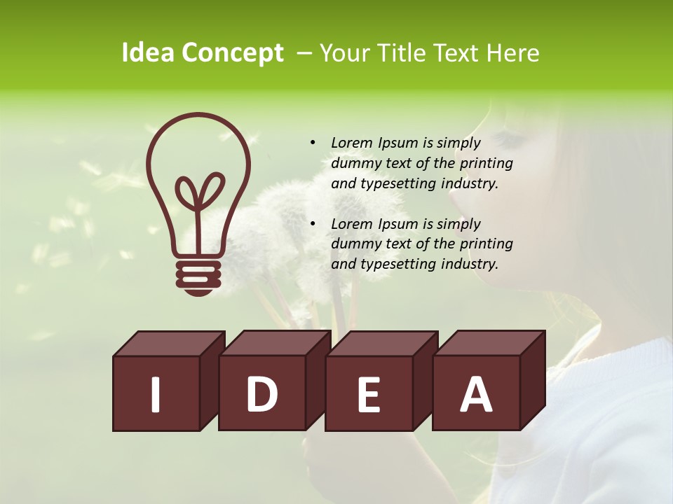 People Sweet Beautiful PowerPoint Template