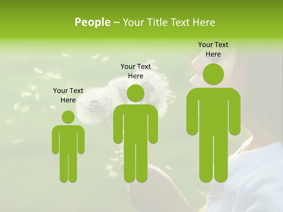 People Sweet Beautiful PowerPoint Template