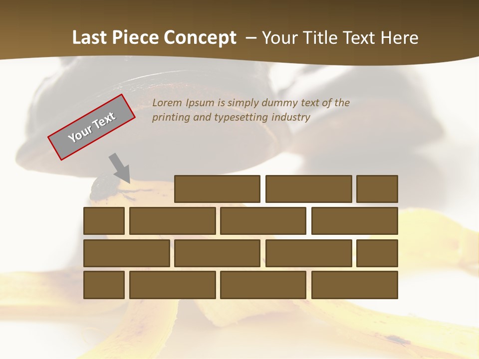Injure White Conceptual PowerPoint Template