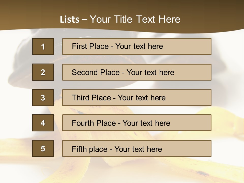 Injure White Conceptual PowerPoint Template