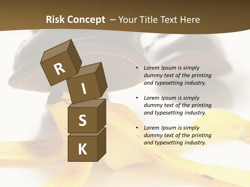 Injure White Conceptual PowerPoint Template