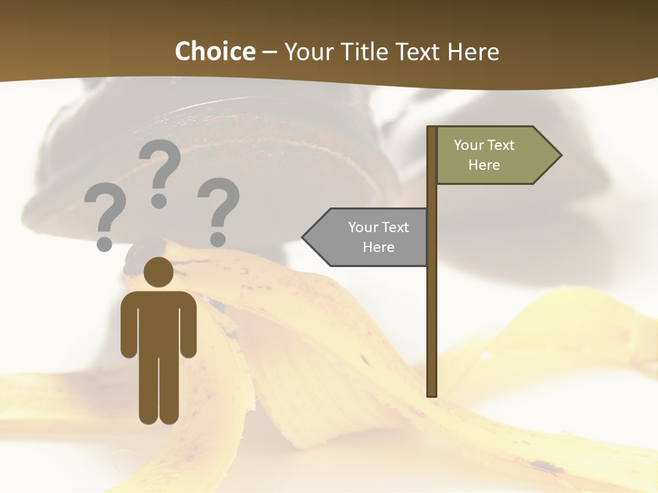 Injure White Conceptual PowerPoint Template